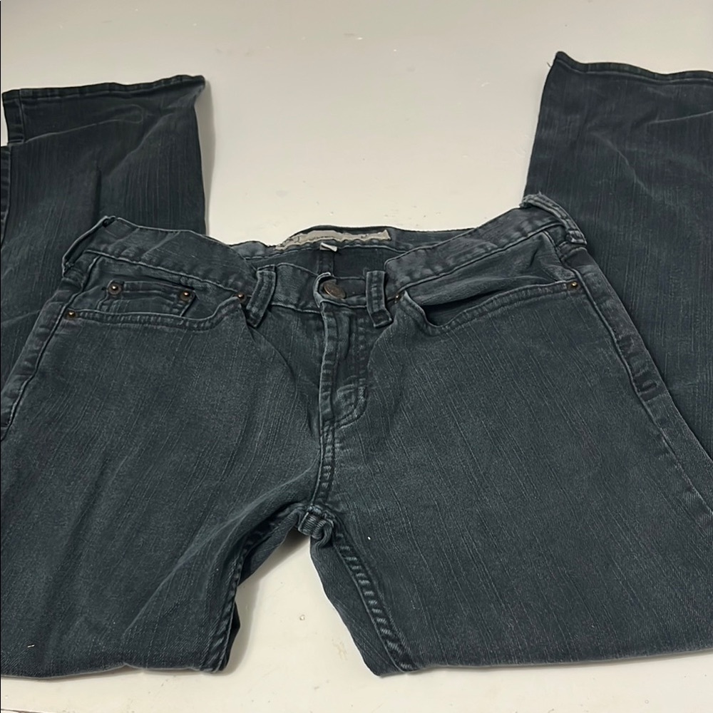 Bullhead Sz 29x20 Skinny Lowrise Black Denim Jeans